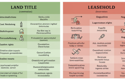 Land Title vs. Leasehold: What’s the Difference?
